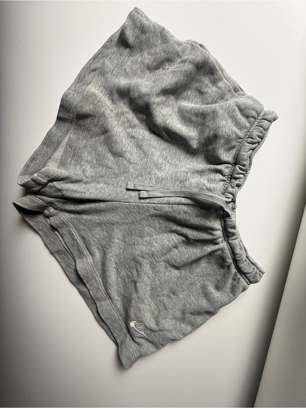 Nike Gray Heather Women's Athletic Shorts
